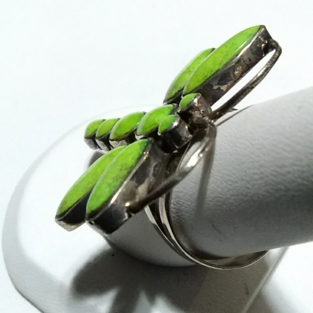Turquoise Dragonfly Ring - image 3